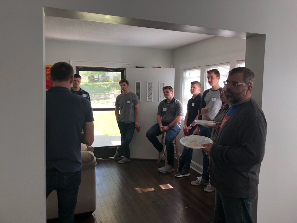 JasonKander's tweet photo. Don’t tell me young people aren’t engaged. We just did a #Kander4KC house party. A couple dozen people there. Average age about 21. https://t.co/2fnaN9aNsP