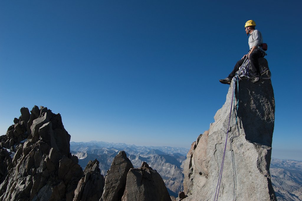 Bucket-list adventure achieved: Climbing five fourteeners in a day. 

Read more:
tahoequarterly.com/out-about/high…