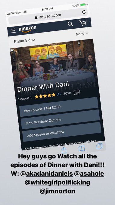 Everyone go watch #DinnerwithDani it&rsquo;s hilarious promise https://t.co/DEE2oN19aG<a href="/tag/dinnerwithdani"class="tags">#DinnerwithDani</a>