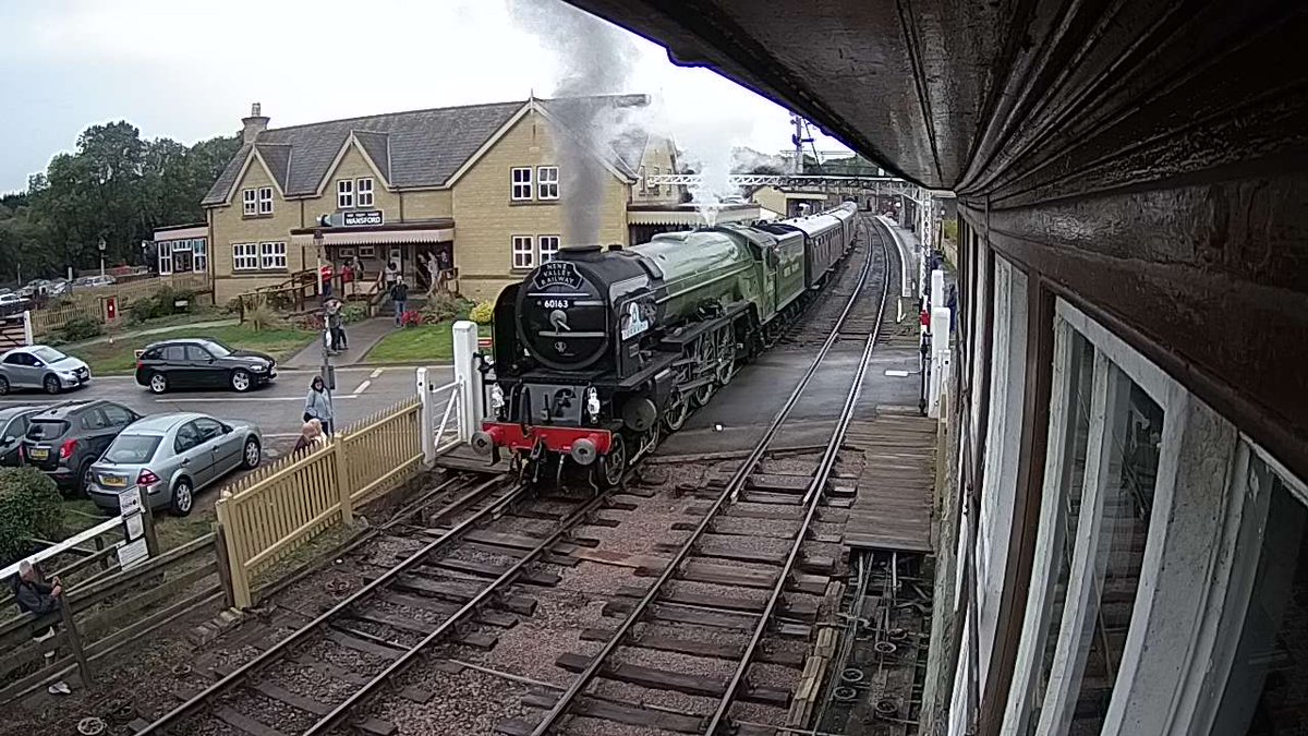 railcamlive's tweet image. Railcam's Pick of the Day, 22/09/18.

@GBRailfreight @CalSleeper @60163_Tornado @N_V_R @TPExpressTrains @DRSgovuk @ColasRailUK @networkrail @bytemark @C37LG @DawlishBeach #Class92 #ClassA1 #Class68 #Class37 #DailyPick