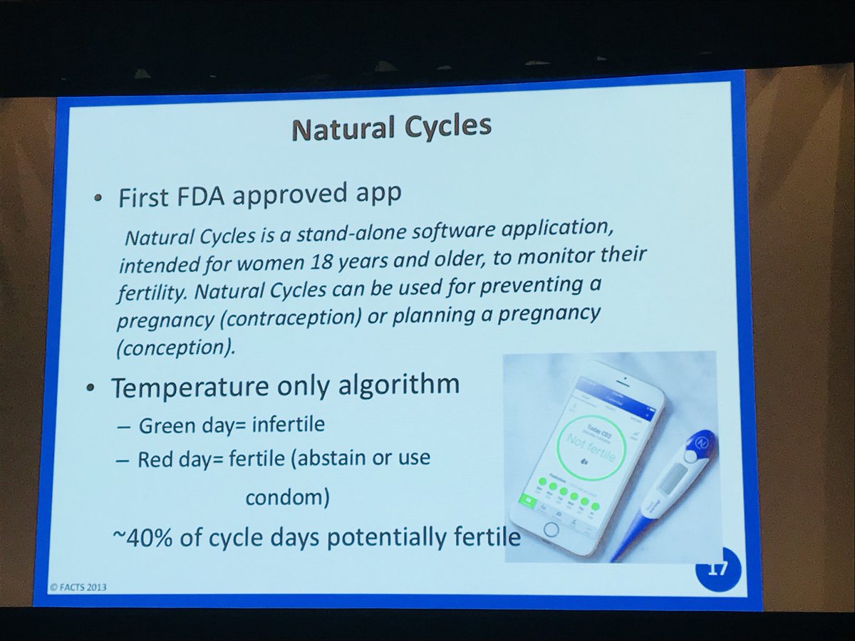 FACTS_Fertility's tweet image. Dr. Manhart presents about @NaturalCycles app as well as #DOTapp from @IRH_GU and #CycleProGo app from @coupletocouple league
Main point: “Not all apps are the same!” @IIRRMedicine @fertilefriday @JustisseProf @SymptoProNFP @chartfertility @LauraSymul @FMEC_ 
 #SaturdayMotivation