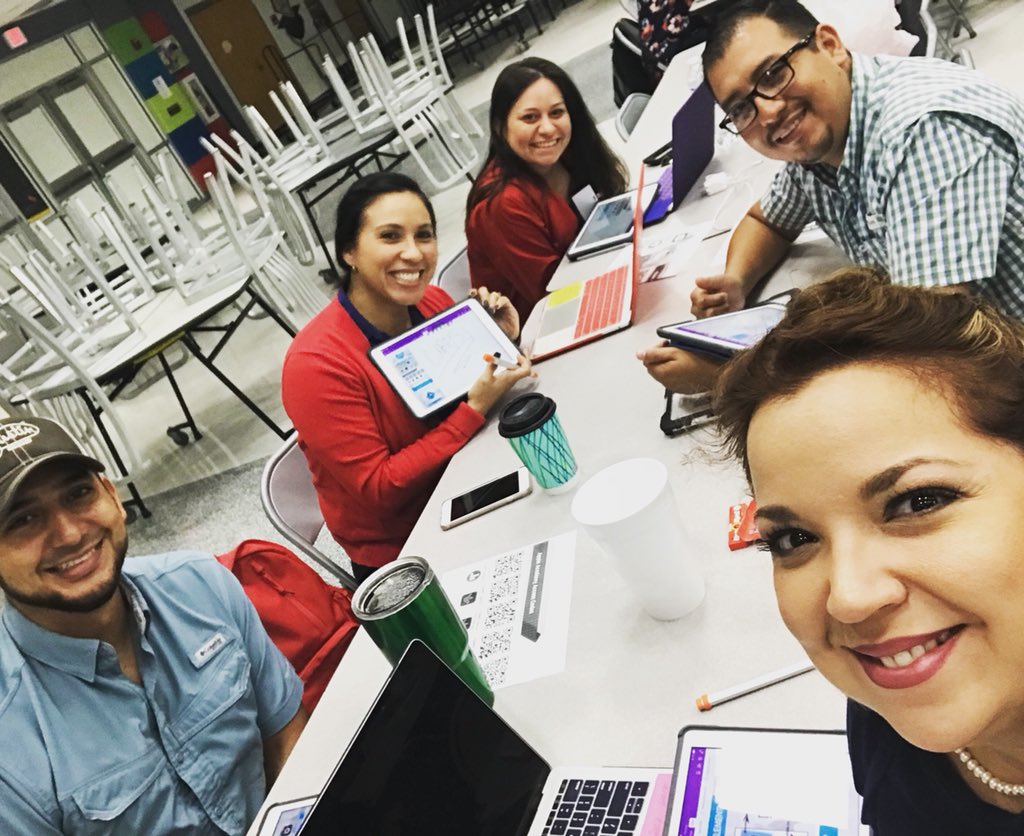ALoDJSMS's tweet image. Feeling energized at 🍎Academy training. Excited to get back to campus and incorporate tech tools in our classrooms. @LaJoyaISDEdTech @mrstalktechie @CGarza0930 #LJHTECHi3