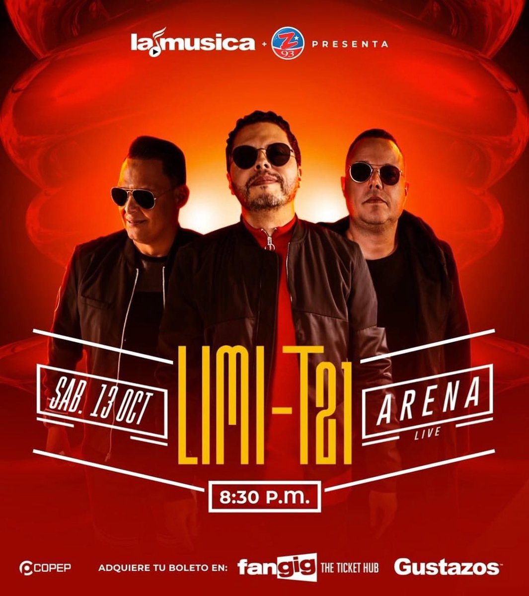 Sábado 13 de Octubre en Arena live frente al Choli. gustazos.com