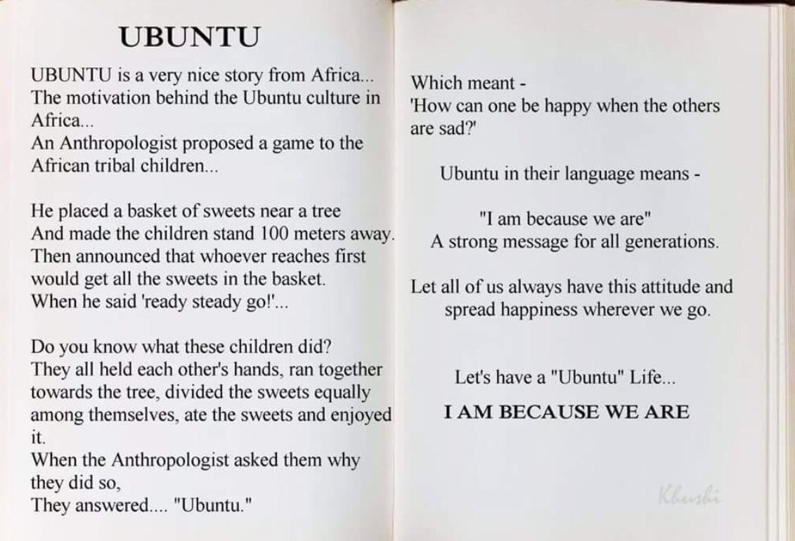 AvinashsharmaTw's tweet photo. #BiggBossTelugu2 if You were to preach and follow Ubuntu philosophy (see attached) then tell HMs to play collectively and emotionally connected and come to nominations every week. Then why hell put HMs in pressure rather conduct Art or living classes. #KaushalArmy @NameisNani 😃 https://t.co/pgD4LqNjjQ