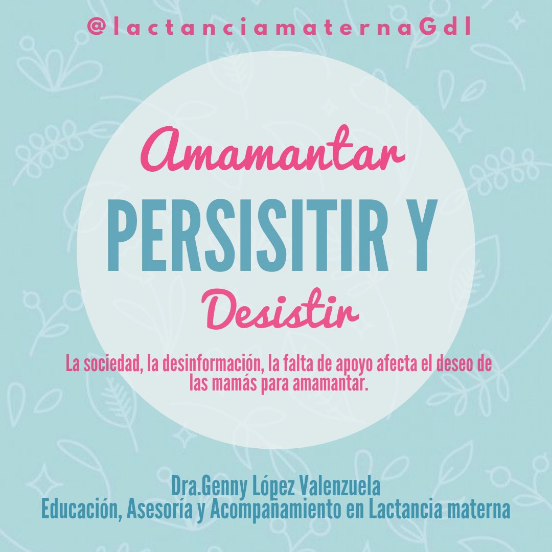 La seguridad y confianza que una mamá necesita desde el embarazo no solamente es responsabilidad de los médicos y personal de salud, también involucra el entorno familiar y la pareja. Empoderemos a las mamás para que logren lo que se propongan. #dragennylov #lactanciamaternagdl