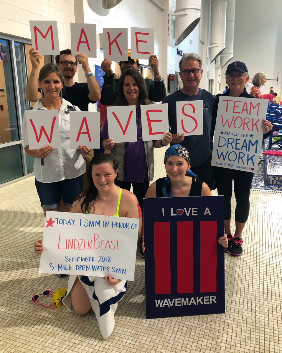 She did it. She made waves. And so did YOU by donating $3K to @SAAswim! She was disappointed not to be in the open water, but <a href="/DallasSAA/">SAA Dallas</a> was still a great time. Way to be <a href="/chlorinequeen/">Amanda Hopkins</a>! Proud of you.