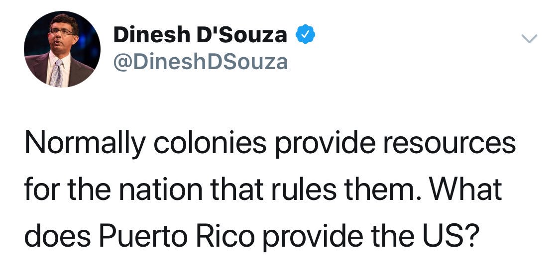 vxg8958's tweet photo. @DineshDSouza sad that somebody from a third-world country like yourself can make a comment like this. https://t.co/iuuqOXNebl
