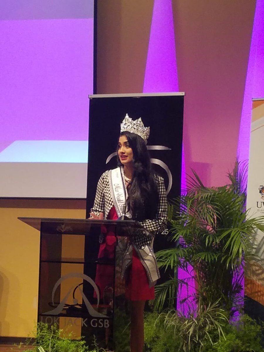 lokjackgsb's tweet photo. Ms. Ysabel Bisnath, Miss World T&T 2018 shares that her big vision is to see greater education and literacy in children both locally and globally. Ms. Bisnath believes that every child should have access to opportunities to uplift themselves! #GIL2018 #girlsslay https://t.co/4d4XaZYIIO