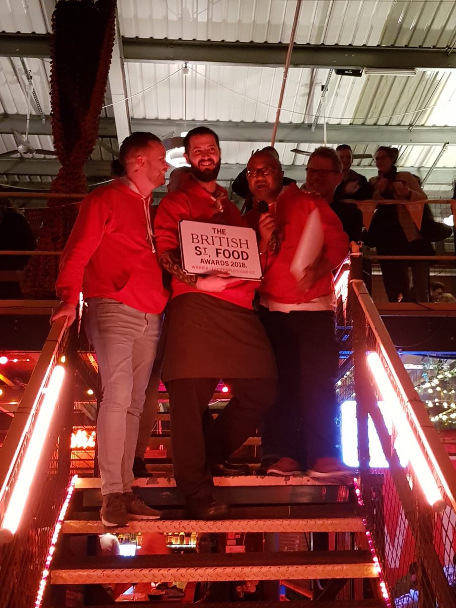 BritStreetFood's tweet image. And here it is. 2018’s #britsfa Public Vote winner is @jahjyotpunjabi! Off you trot to @biteclubberlin for the Euro final next week.