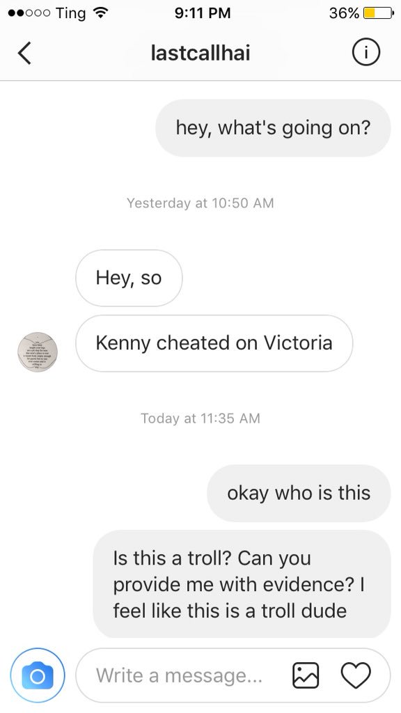 romanisanon's tweet photo. I made this account to make a statement about Kenneth Harris, or Kenny Harris. I received these messages a while back on an old account, and I feel like the world should know in light of recent events. I’ll post the thread here. https://t.co/Ih82wb8tow