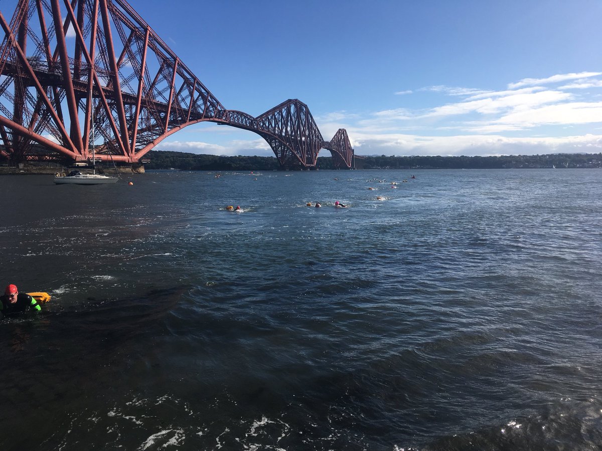 Pjane1965's tweet photo. She made it!!! Bravest person I know. What an achievement, so very proud! @sharondaviesYE #forthswim https://t.co/f2iivODVUt