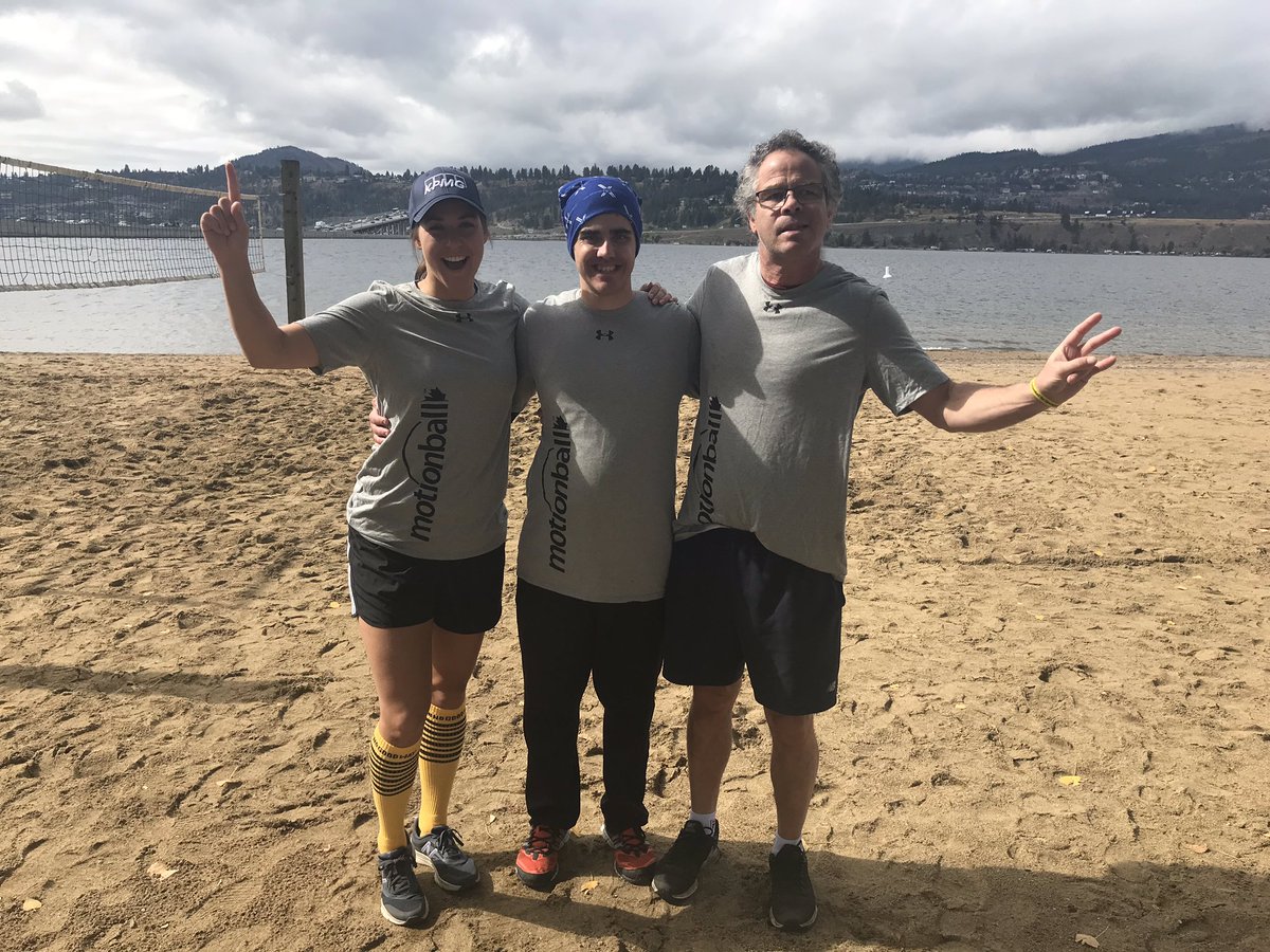 YorkeBruce's tweet photo. Giving it our all at motionball! #motionballylw #marathonofsport huge shout out to @naturalfactors and @KPMG https://t.co/qsfyx2BGo7