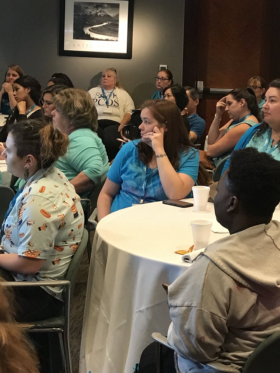 askdrgretchen's tweet photo. So much teal pride #Pcosc18 https://t.co/XPnTgDNWQw