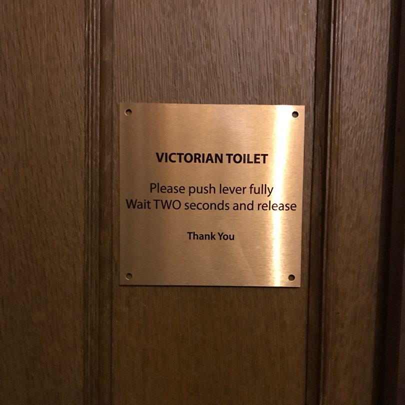 aaronsagers's tweet photo. And whatever you do, donβt poop. (As seen in Scotlandβs Glenapp Castle). #CastleProblems https://t.co/4eLKcmXpgd