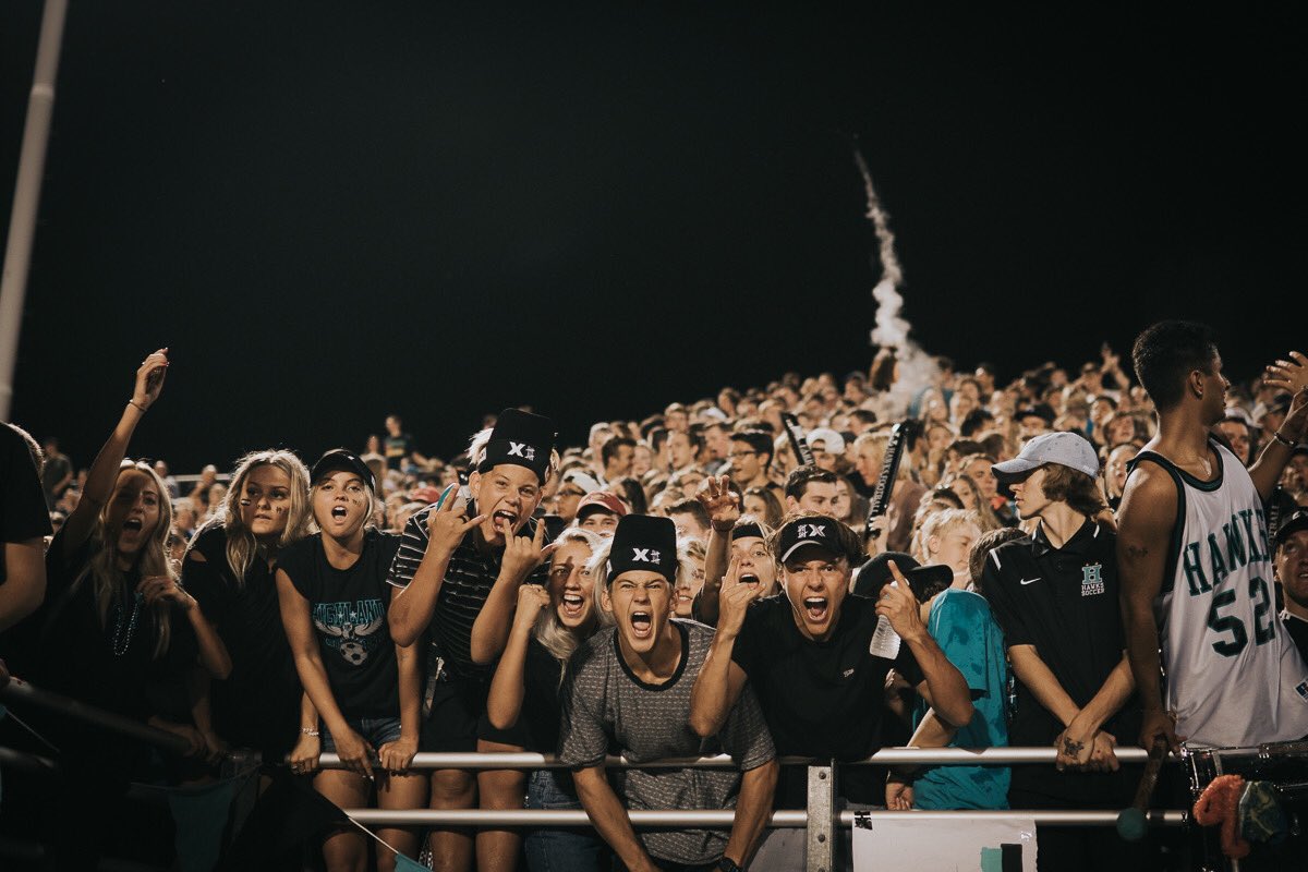 ChaseFraughton's tweet photo. Name a better student section... I’ll wait https://t.co/HiyXEkETEm