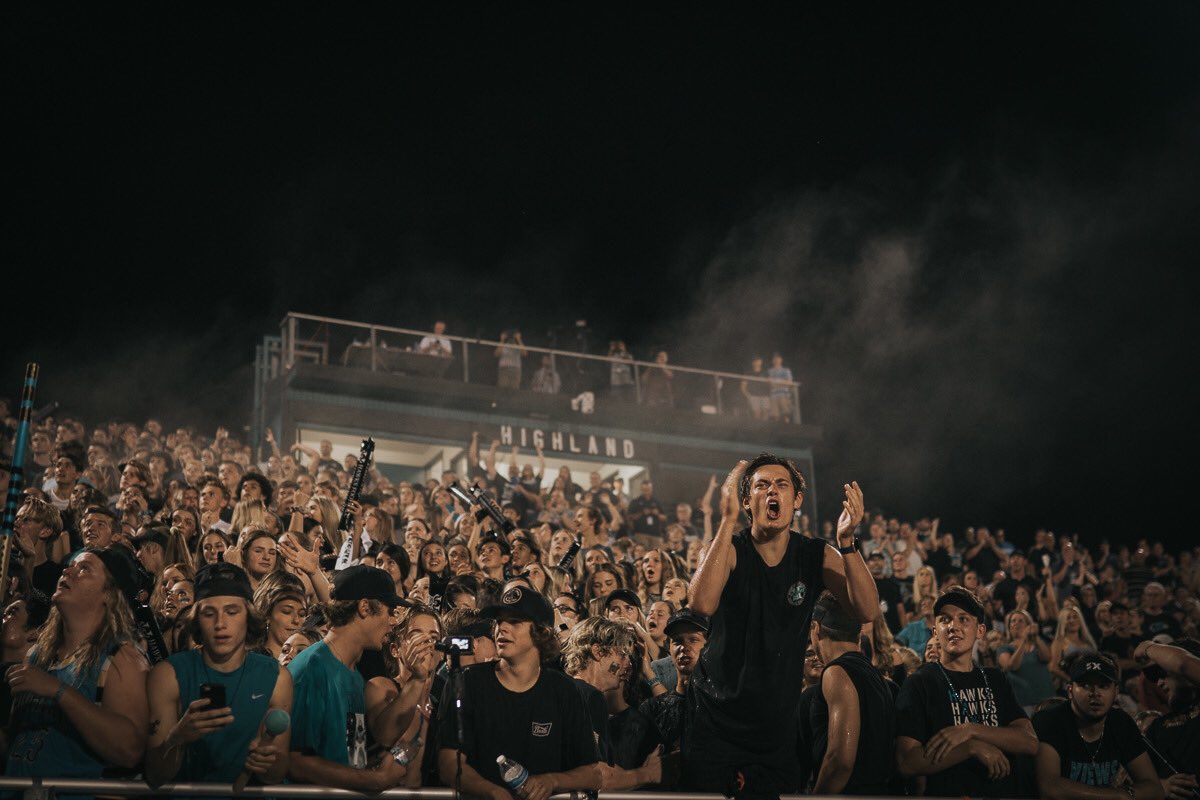 ChaseFraughton's tweet photo. Name a better student section... I’ll wait https://t.co/HiyXEkETEm