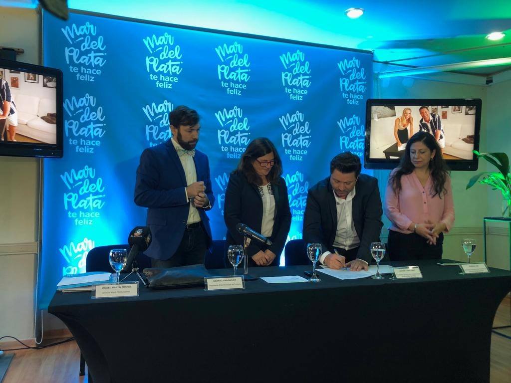 #CONVENIOINTERNACIONAL
Se realizó conferencia de prensa en EMTur en donde se firmo acuerdo de colaboración entre la ciudad de Ibiza y Mar del Plata en la promoción del turismo y la difusión del diseño de Mar del Plata en Europa .