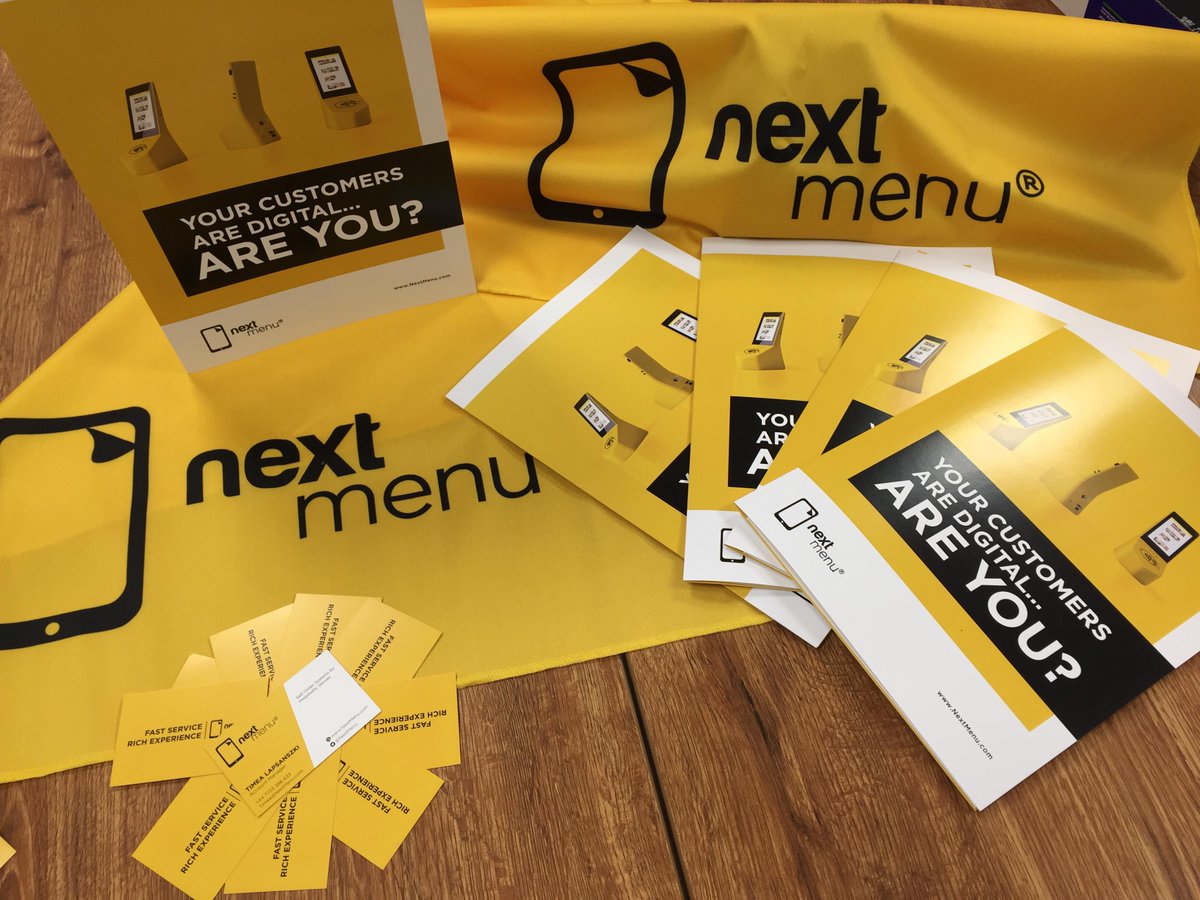 Getting ready for @RestTechLive 
Can't wait to share with you guys our latest products and features.
#Selfserving #digitalization