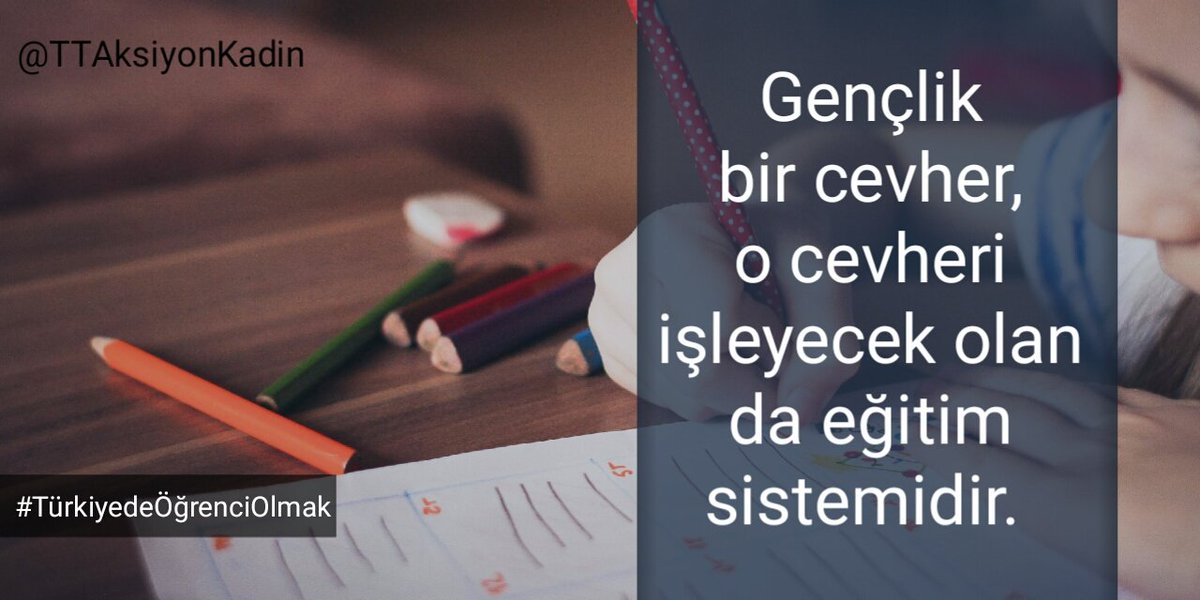 Gençliği yarış atına çevirip hayattan soğutuyor ülkenin sınav sistemi #TürkiyedeÖğrenciOlmak