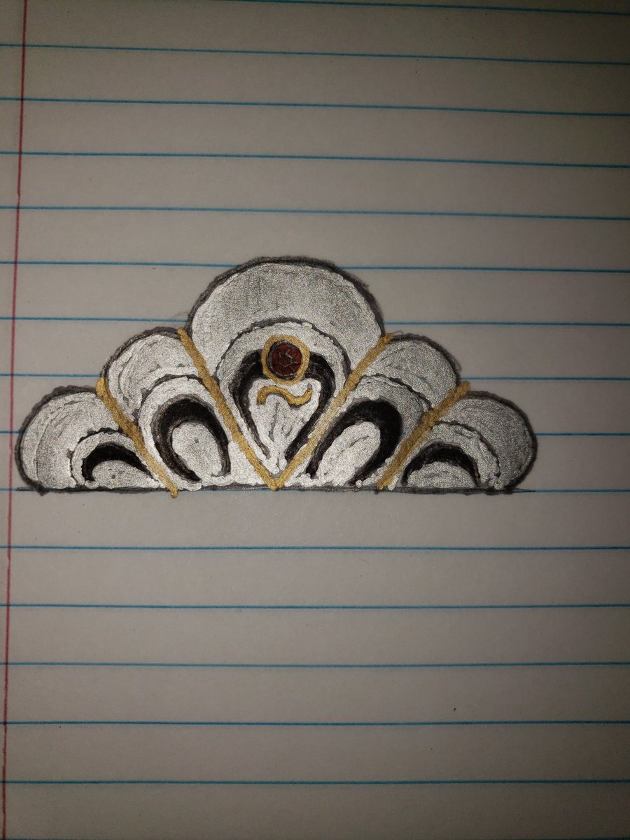 Batfan2015's tweet photo. @AlecSteeleSteel please excuse the crude drawing/coloring, but I had an idea for your pommel dilemma. https://t.co/QQhjSsKvSz