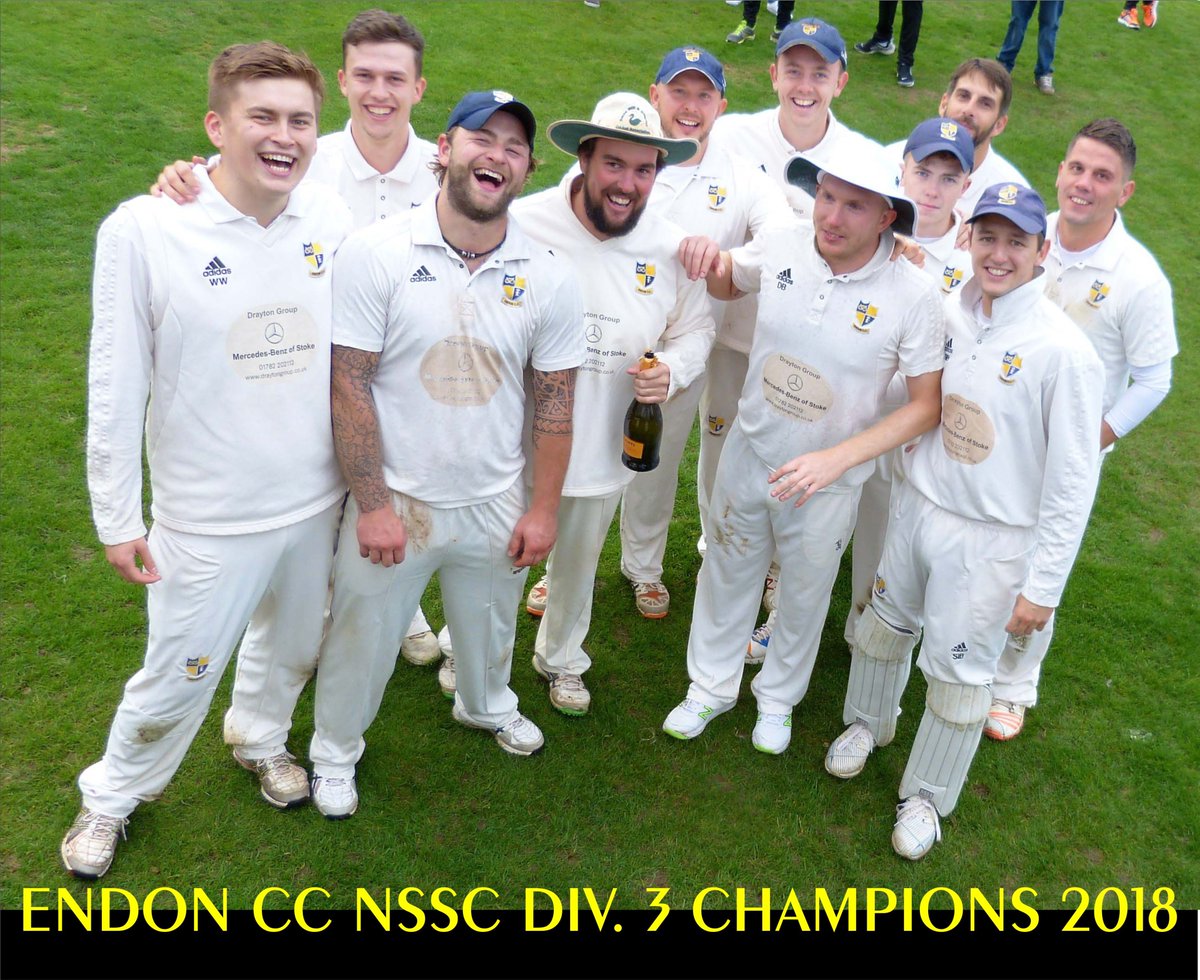 Congratulations to Endon Firsts on a fantastic season