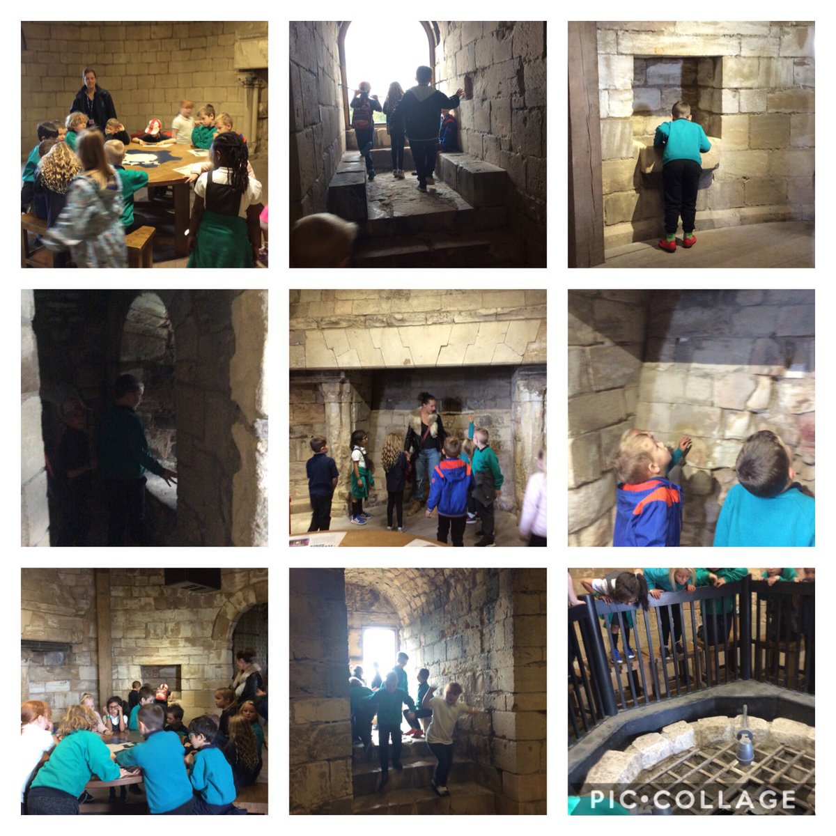 Trinity_Croft's tweet photo. We really enjoyed exploring Conisbrough Castle. Visiting a real life Castle has totally engaged the children. https://t.co/lbLHAFnuSz