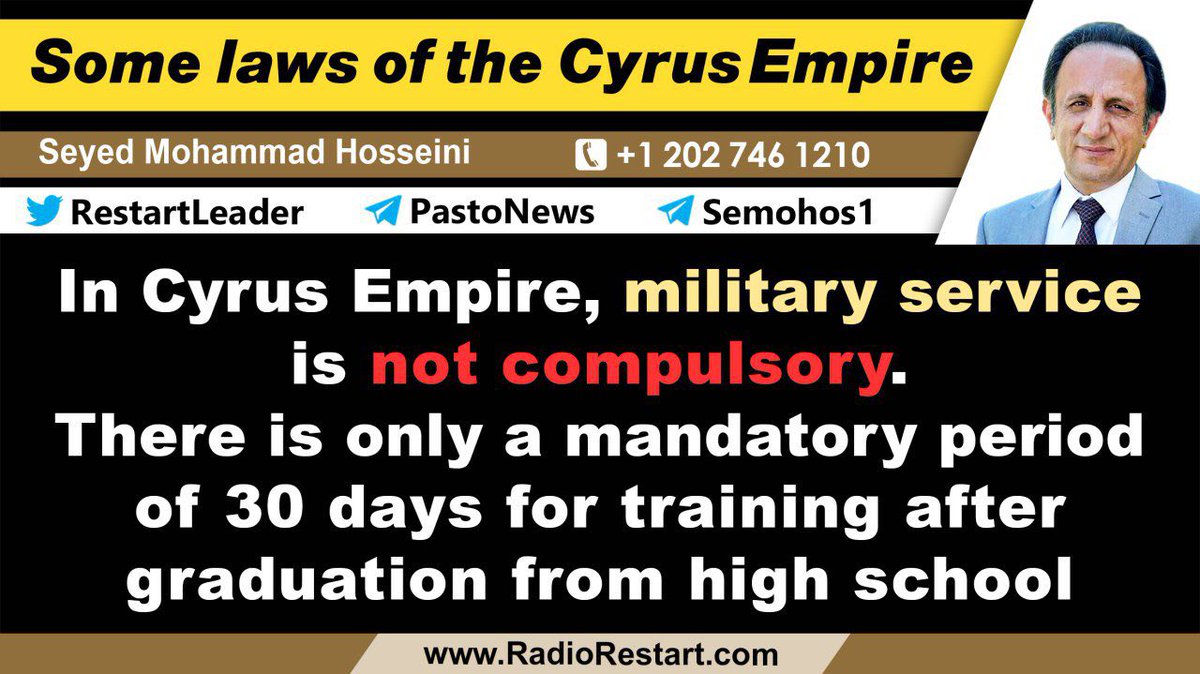Persia_Empire's tweet photo. The laws of the #EmpireCyrus
(3)
#قانون_اساسی_کوروش
#RT #ريتويت https://t.co/JqOk3S7pMJ