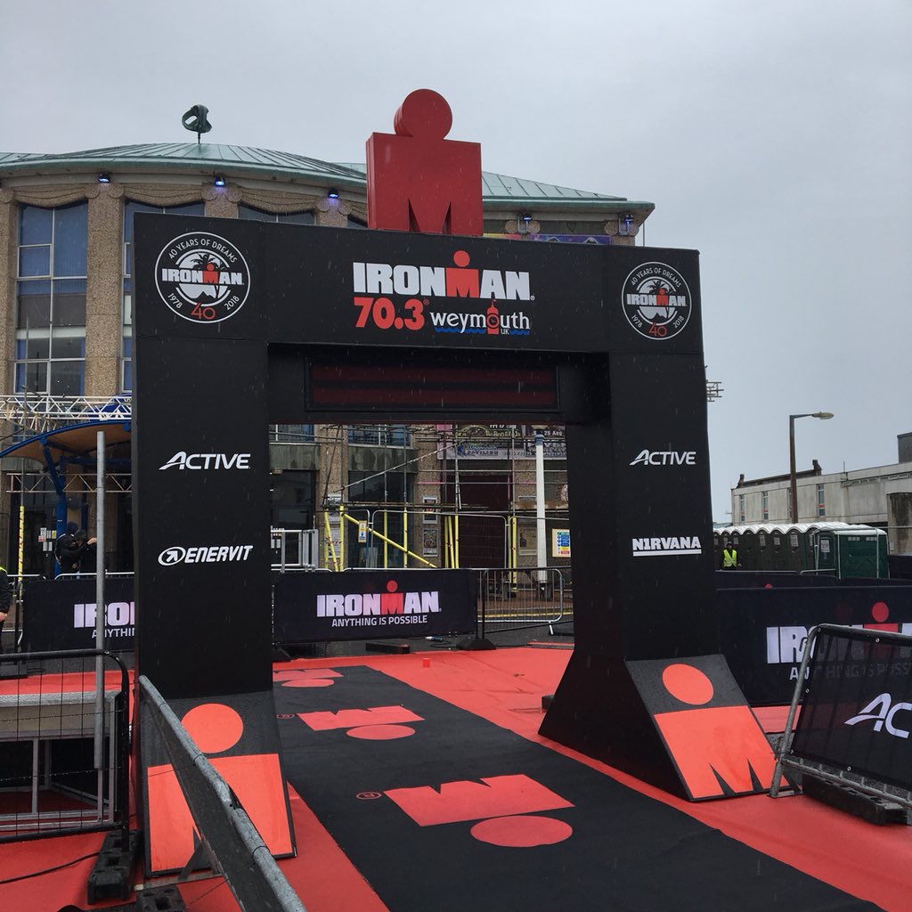RadarRuss's tweet photo. #im703weymouth looking forward to seeing this with some sunshine lunchtime tomorrow! Last time I did an IM Half was Llanberis in 2001! https://t.co/lQj3PYAGHv