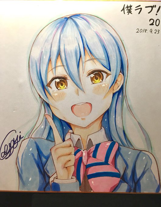 色紙できた…おやすみなさい…
#僕ラブ 