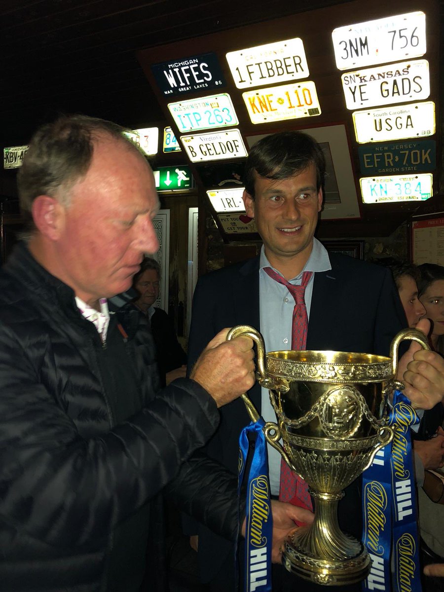 The #AyrGoldCup  with trainer Mr stack #racingpost