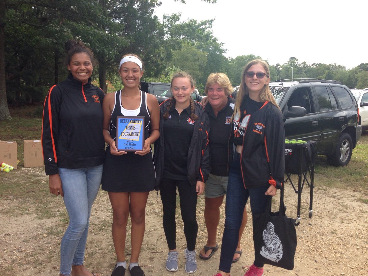 Lily Spagnola 2nd Singles 3rd place Ocean County Tournament!!