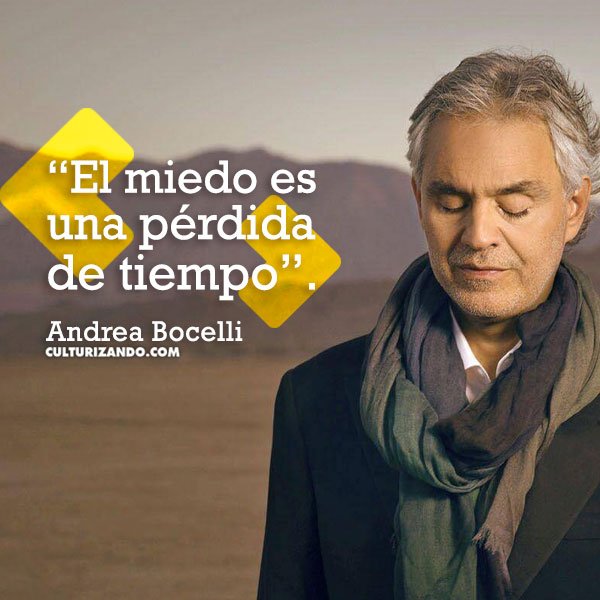 Culturizando's tweet photo. Vía @MasCulturaPop: El 22 de septiembre de 1958 nace @AndreaBocelli, músico y compositor italiano. Bocelli nació con glaucoma congénito, lo que le dejó parcialmente ciego. A causa de un golpe en la cabeza durante un partido de fútbol, la ceguera se hizo total cuando tenía 12 años https://t.co/ZTW5T8ikrk