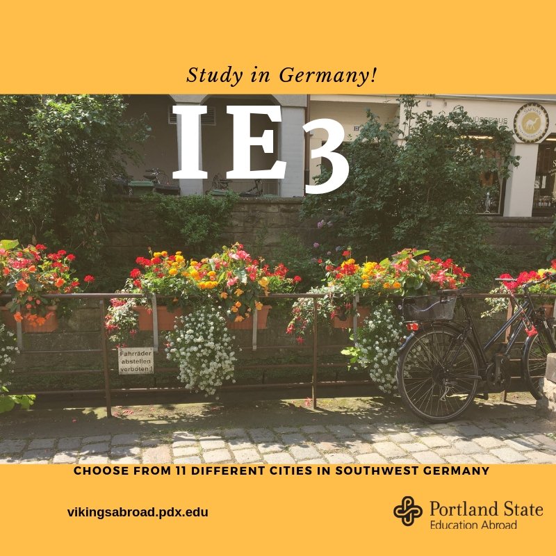 PSUEdAbroad's tweet image. Study in one of 15 different universities in 11 different cities as part of the Featured Program of the Week: #ie3global Badenwürttemberg program (ow.ly/2ORy50j6Cp0)
#Featuredprogramoftheweek #Germany #goabroadtoday #ie3global