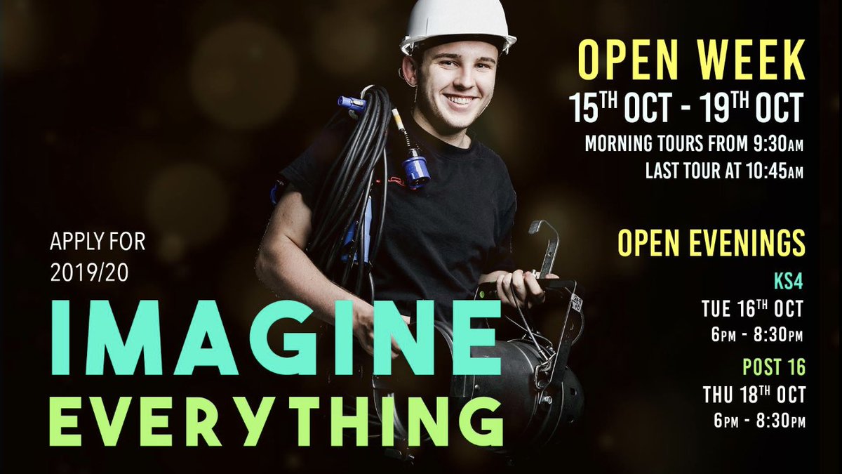 Do you have a passion for backstage practice? Are you interested in costume, make up, lighting, sound, set or props for theatre? Apply for Technical Theatre Arts <a href="/imagineBOA/">BOA Creative, Digital & Performing Arts Academy</a>