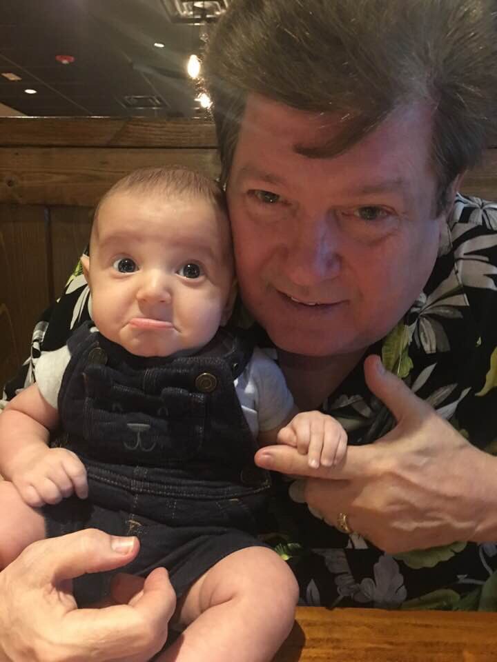 MTwittyMusic's tweet photo. My Little “Grandson-in-law”, Corbin! Barbie and I flew to Texas Thursday to see him and the other 2, DW &amp; Abe, Boon &amp; Felicia. Got a show in Centerville, Tx tonight, then on to Grand Rapids, Minnesota for a show up there with Dion Pride &amp; Georgette Jones Tuesday night! 🎸 https://t.co/dlVmbBOx97