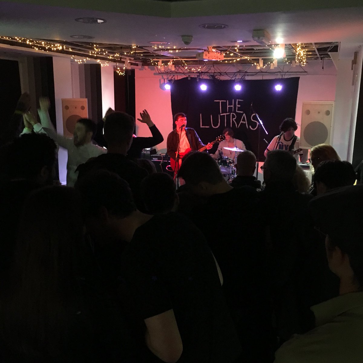 _mattbaker's tweet image. The Lutras headlining #OffAxis gig for @DMC_Dumfries at @TheStovies in #CreativeDumfries