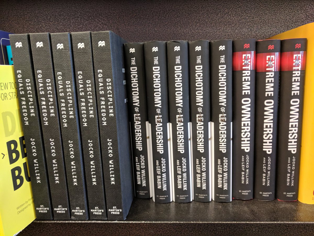 Jeremy Nauck (@nauckwj) on Twitter photo Entire bookstore full of distractions. This is all you really need to succeed. <a href="/echocharles/">echocharles</a> <a href="/jockowillink/">Jocko Willink</a> <a href="/LeifBabin/">Leif Babin</a> Entire bookstore full of distractions. This is all you really need to succeed. <a href="/echocharles/">echocharles</a> <a href="/jockowillink/">Jocko Willink</a> <a href="/LeifBabin/">Leif Babin</a>