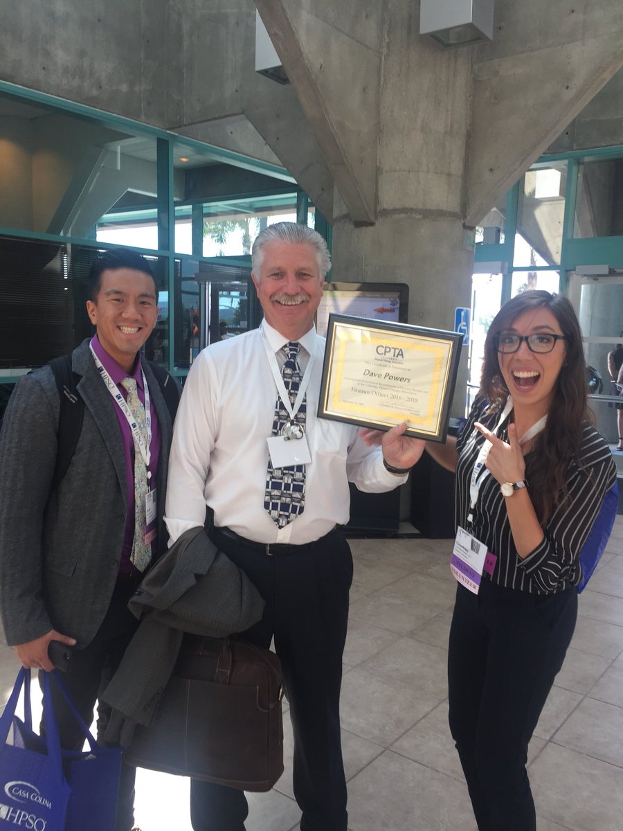 cjweeks46's tweet photo. Look who I found! Our healthcare delivery teacher! 😜 #cpta2018 #apta #physicaltherapy https://t.co/6tG2mpc4o1