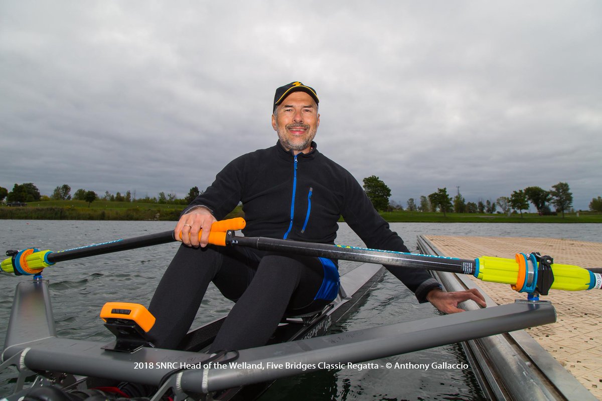 A_Gallaccio's tweet photo. .@RowSNRC held its annual #HeadOfTheWelland #FiveBridgesClassic #Regatta at @GO_WIFC in @Welland today. #SNRC #HOTW2018 #5BC #WIFC #Welland https://t.co/lgPfvrL82K