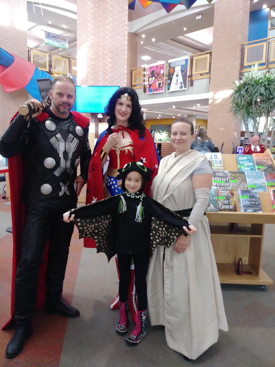 TrueCreationsCA's tweet photo. True Creations had a fantastic time at the Barrie Public Library's Comic-Con and we can't wait for next year #crochet #handmade #BPLcomiccon @BPL_inthecity https://t.co/jYtBOWEC6x