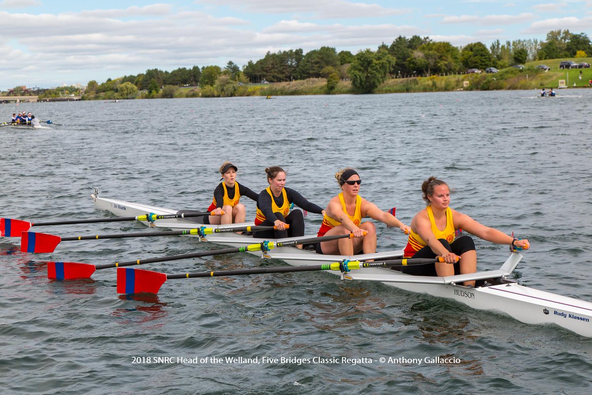 A_Gallaccio's tweet photo. .@RowSNRC held its annual #HeadOfTheWelland #FiveBridgesClassic #Regatta at @GO_WIFC in @Welland today. #SNRC #HOTW2018 #5BC #WIFC #Welland https://t.co/v6ZVZsRK2Z