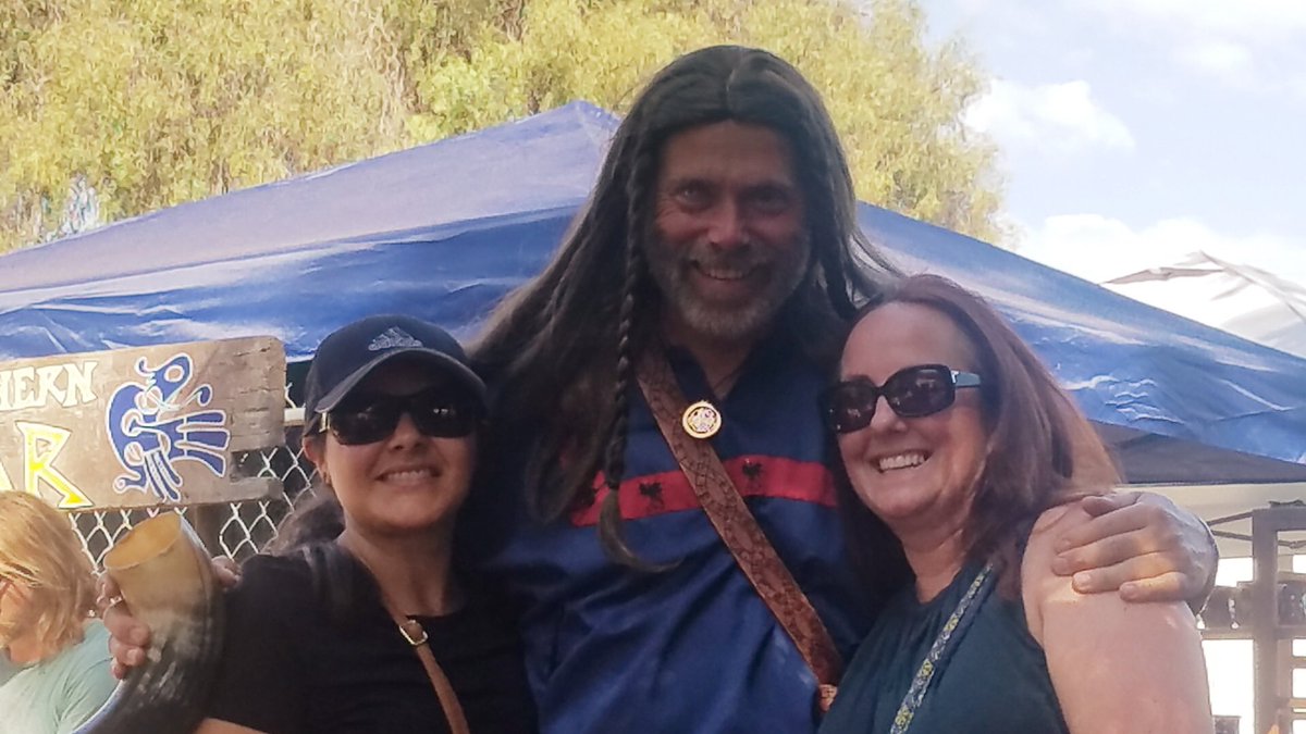 FHO representing w Odin <a href="/vikingfest/">Viking Fest</a> vista