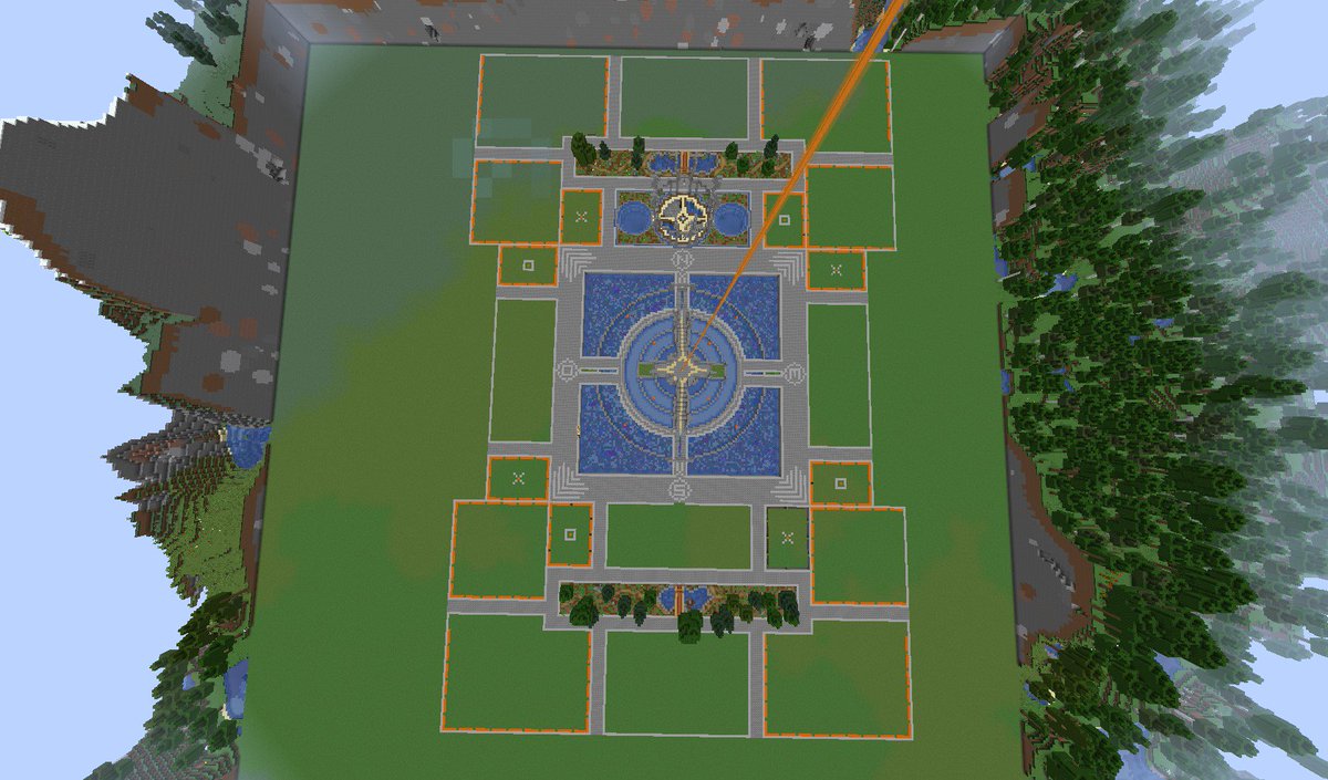 minepashers's tweet image. Y asi va progresando la Zona Oficial
 (Zona donde estarán los edificios principales y el SPAWN)