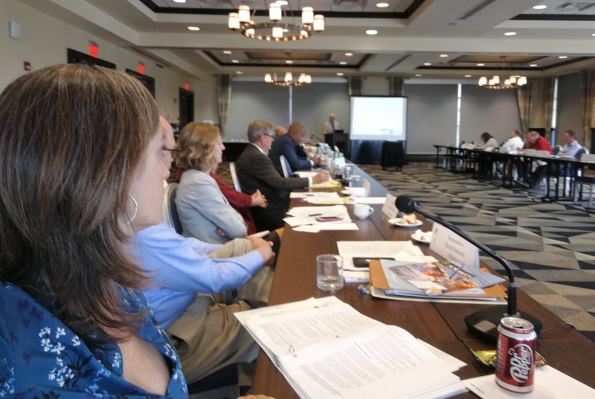 jennkfrench's tweet photo. Proud to represent the Legislative Assembly of Ontario as Deputy Speaker @ the Great Lakes Legislative Caucus annual binational meeting in Erie, PA. Presented to #GLLC Reps &amp; Senators on behalf of our Legislature. #drinkingwater #invasivespecies #conservation #CSGMidwest @CSGovts https://t.co/pYDkuY915d