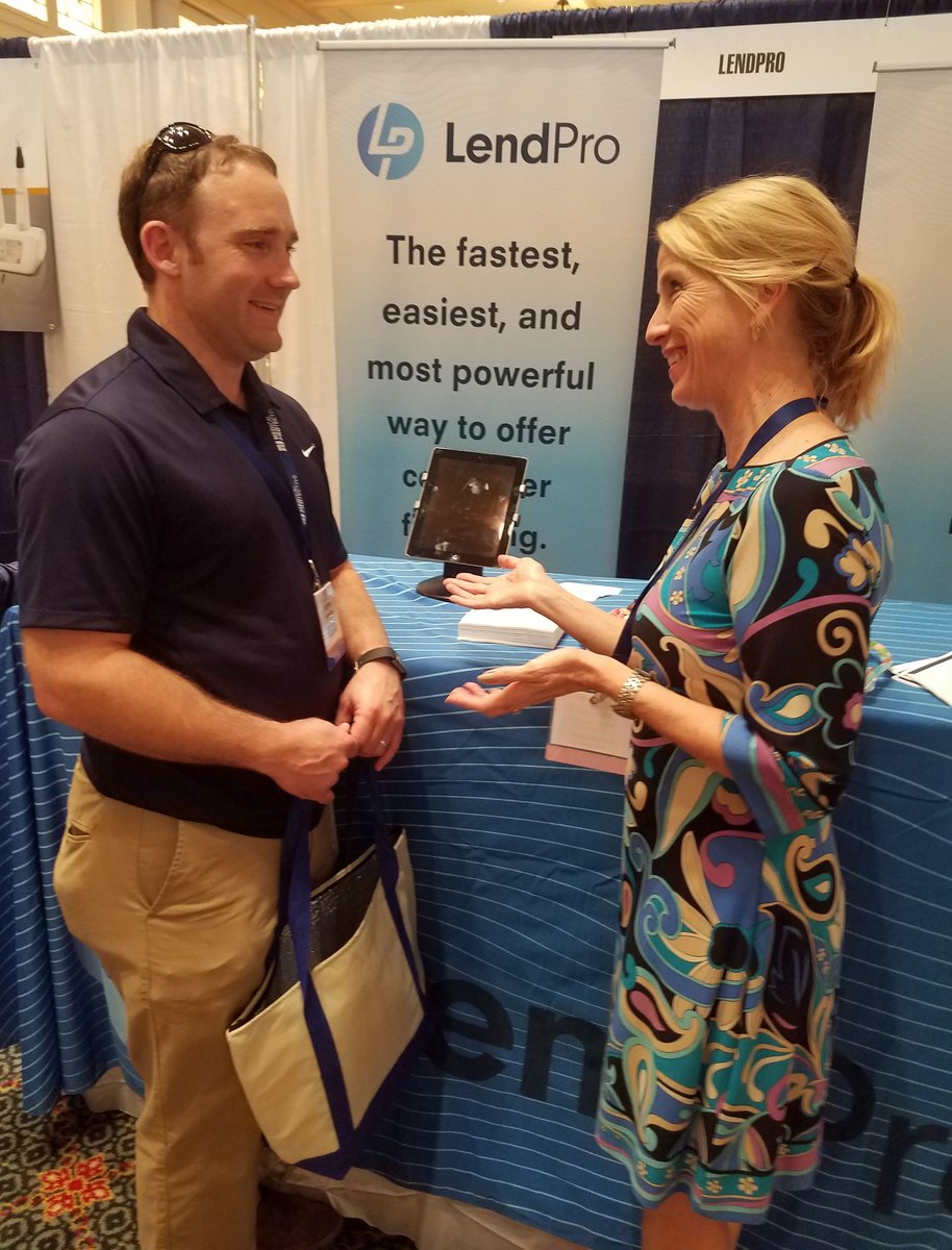 MyLendPro's tweet photo. Check us out at the @va_dental #VirginiaMeeting. Say hello to our team and find out why #LendPro is the fastest, easiest, and most powerful way to offer consumer financing! #VDA #MyLendPro #ConsumerFinancing https://t.co/ooSkTd2Khj