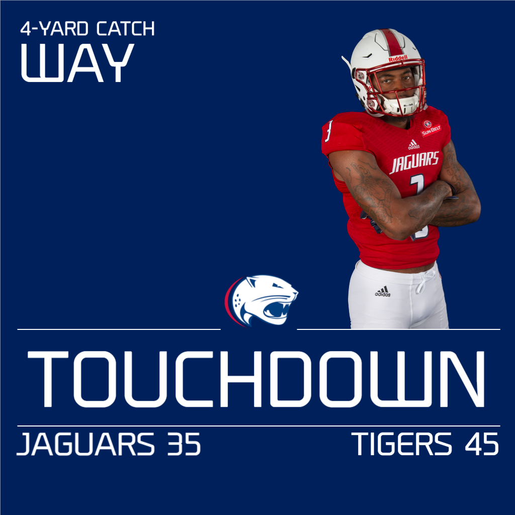 South Alabama Jaguar Athletics On Twitter At Throwitupto3