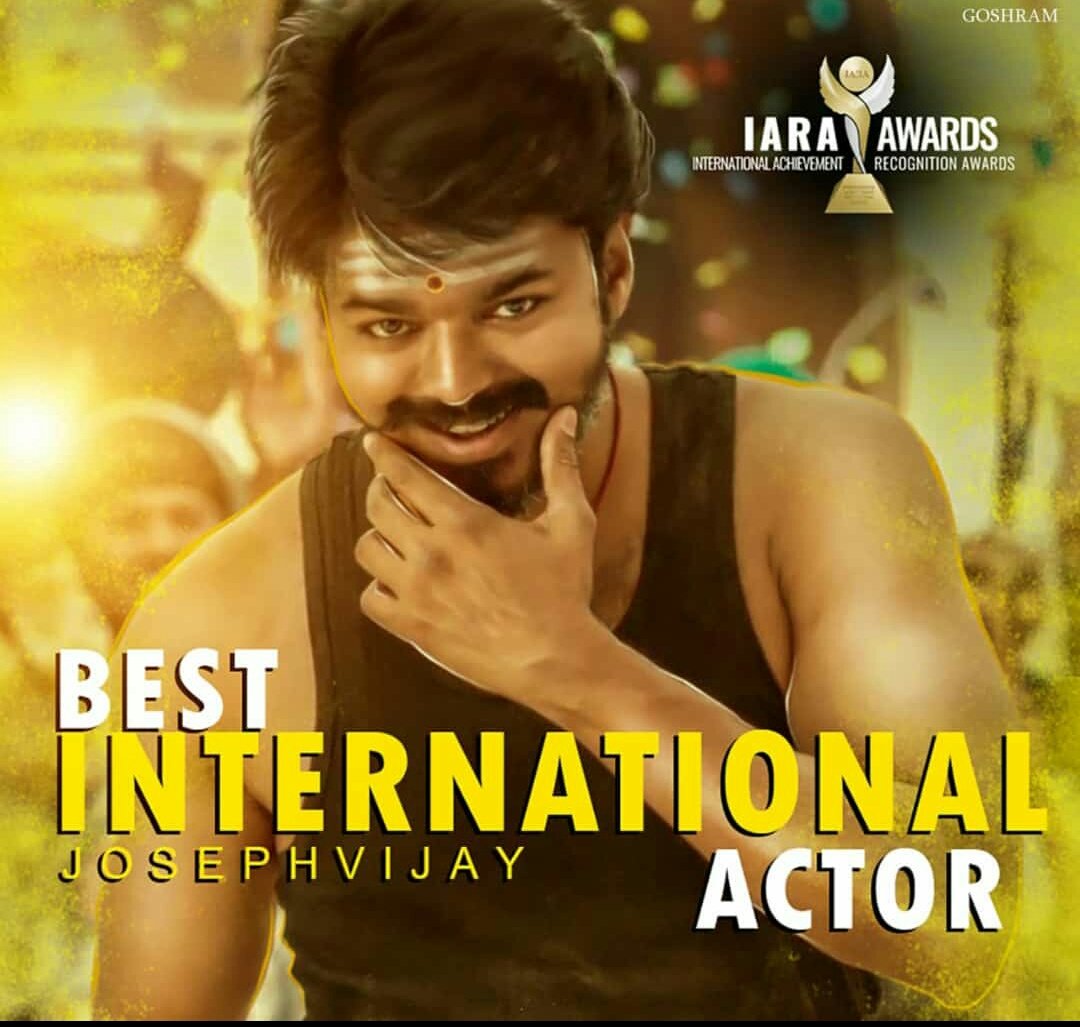 KollywoodCinima's tweet photo. #BestInternationalActor #Vijay for #Mersal. Proud moment for Tamil Cinema

#BestInternationalActorVijay #ThalapathyVijay #Thalapathy #Vijay #Mersal #MersalMoment

@ThenandalFilms @Hemarukmani1 💐💐💐💐 First international award for Tamil Actor 💐💐💐💐 https://t.co/ThUjCi2oSg