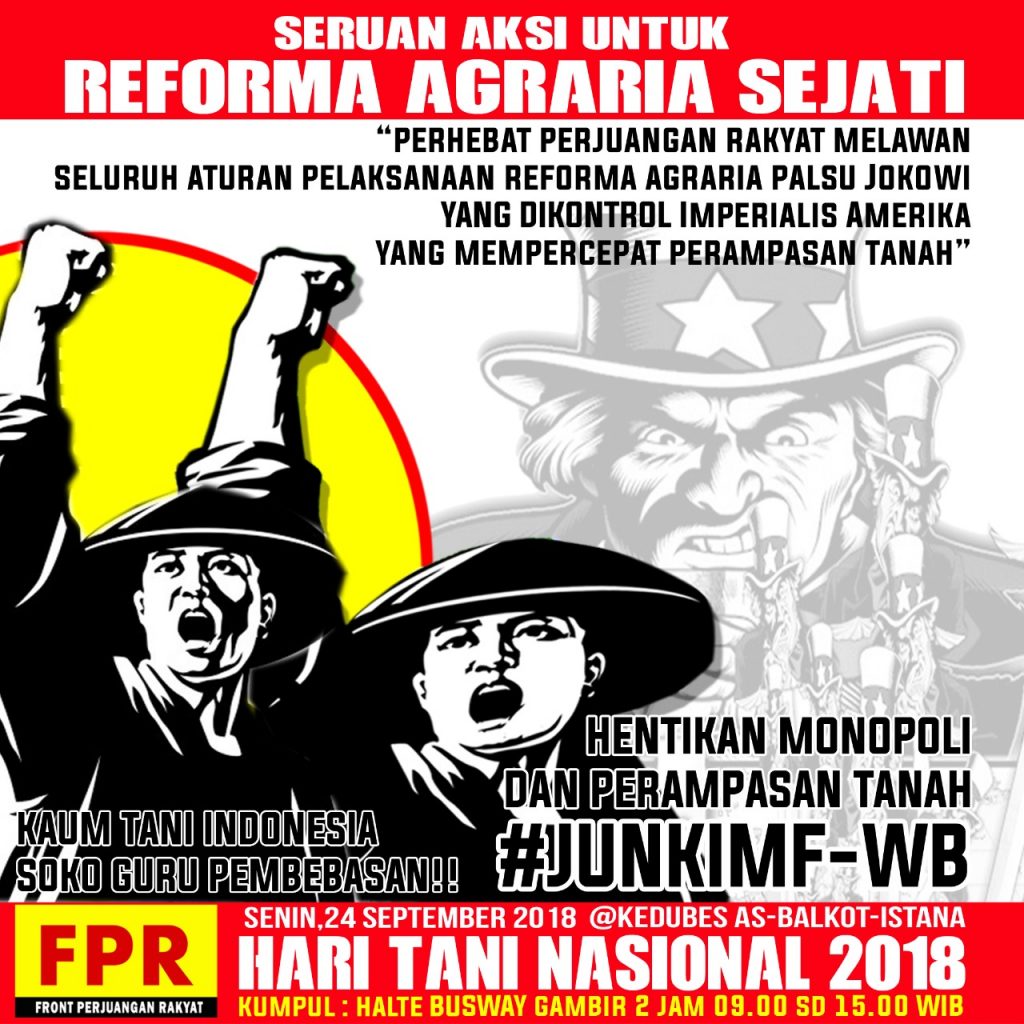 Peringatan Hari Tani Nasional Ke-58 - agraindonesia.org/peringatan-har…