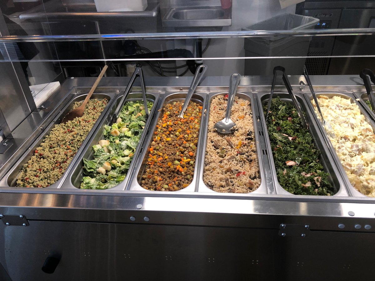 CBBistroLA's tweet photo. The brand new Salad Bar at CB Bistro is here. Get a bowl for $7.95 and try one of our 10 seasonal recipes. Are you ready to #EatCB? https://t.co/CBTJuRoAqo