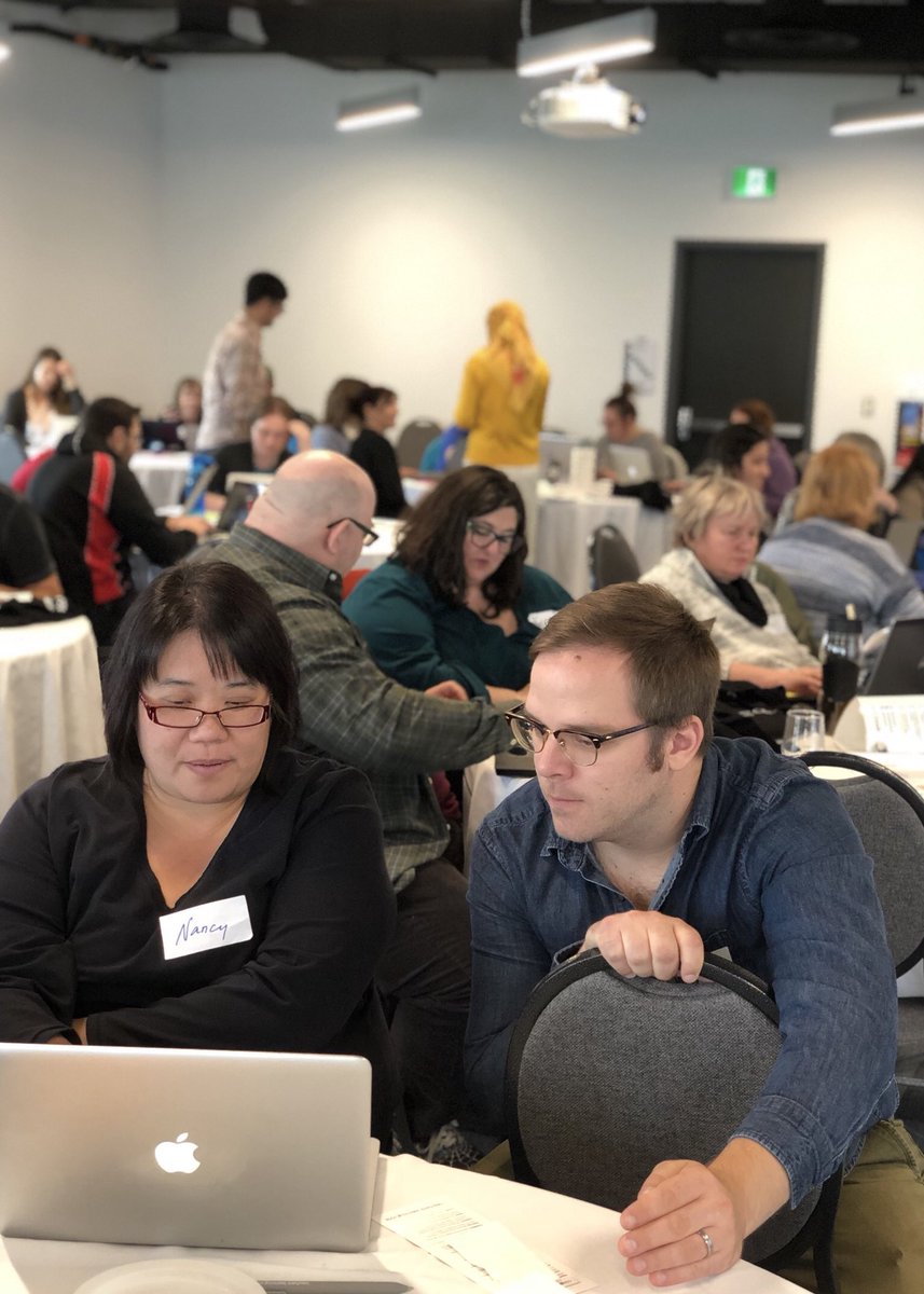 thumbbelina's tweet image. #TeacherConCA Mentors - Hope the #TeachersLearningCode had fun today @learningcode